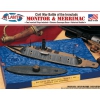 Plastikmodell - ATLANTIS Models Monitor and Merrimack Civil War Set - AMCL77257